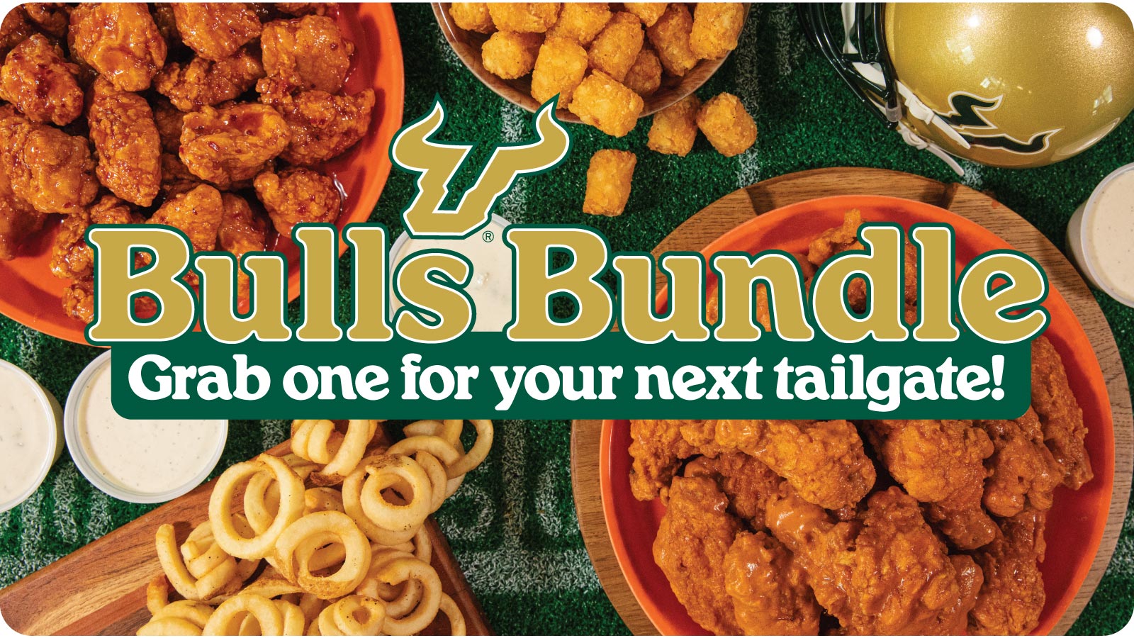 Grab a Bulls Bundle for your next tailgate!
