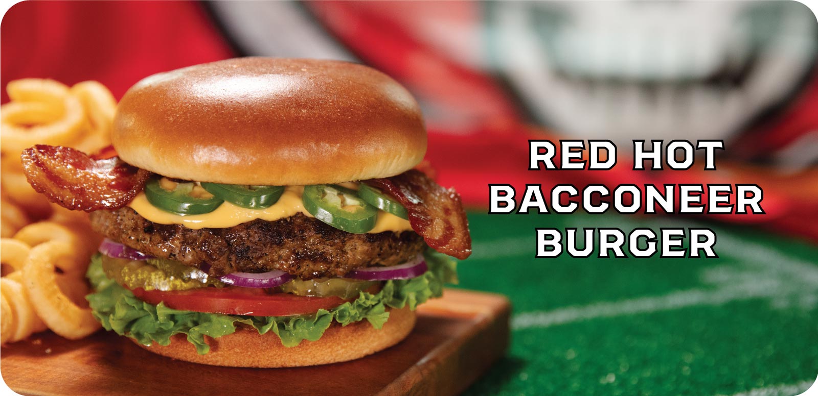 Red Hot Bacconeer Burger