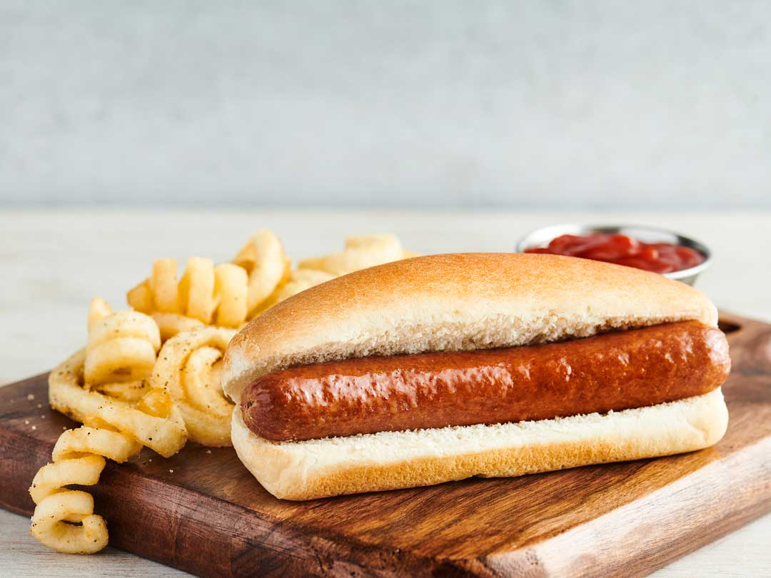 Hooters - Menu - Kids Meals - Hot Dog and Fries