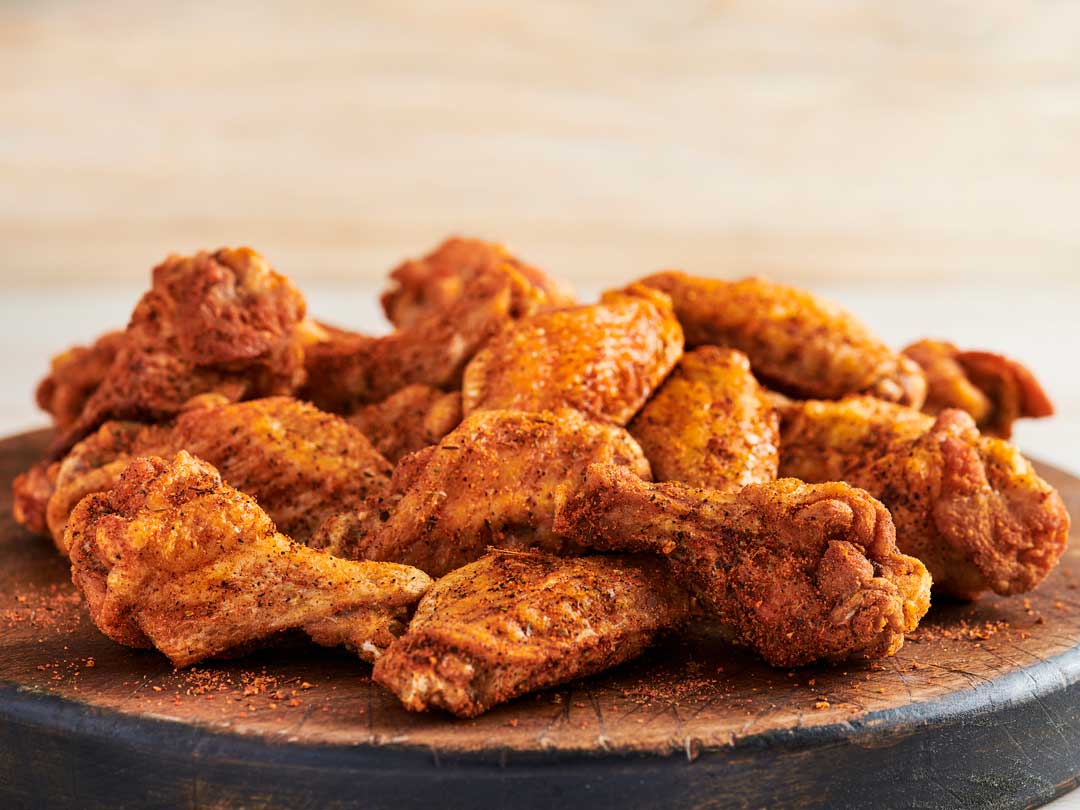 Hooters Wings - Naked with Caribbean Jerk Rub