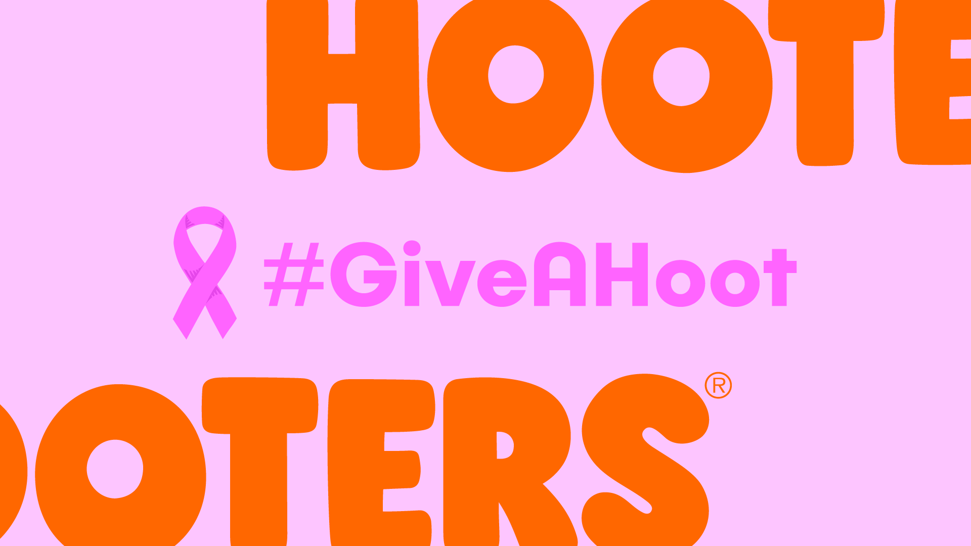Hooters supports the fight against breast cancer. #GiveAHoot