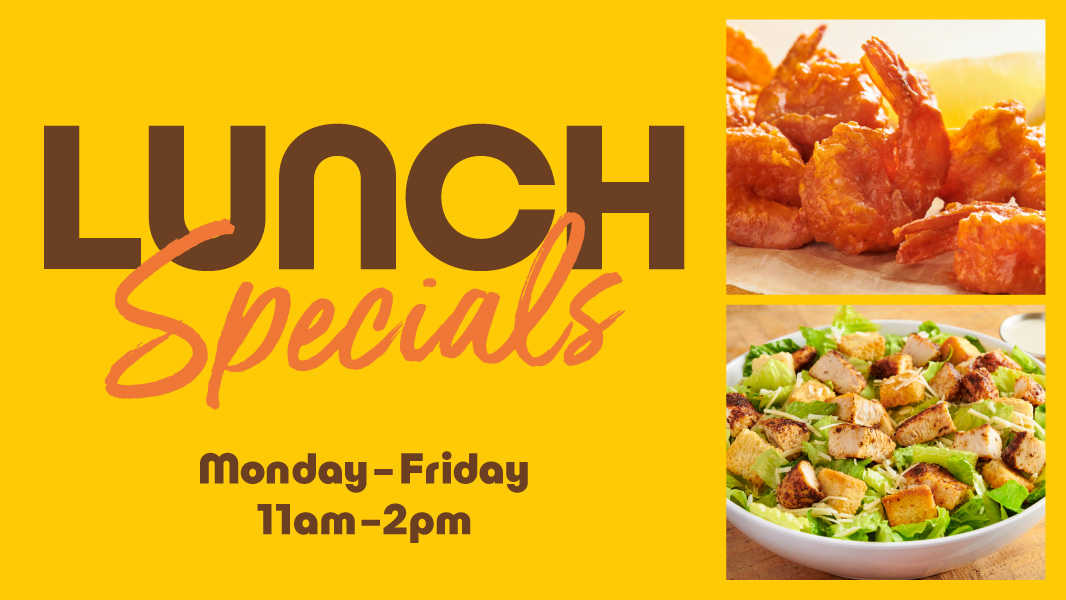 Lunch specials at affordable prices