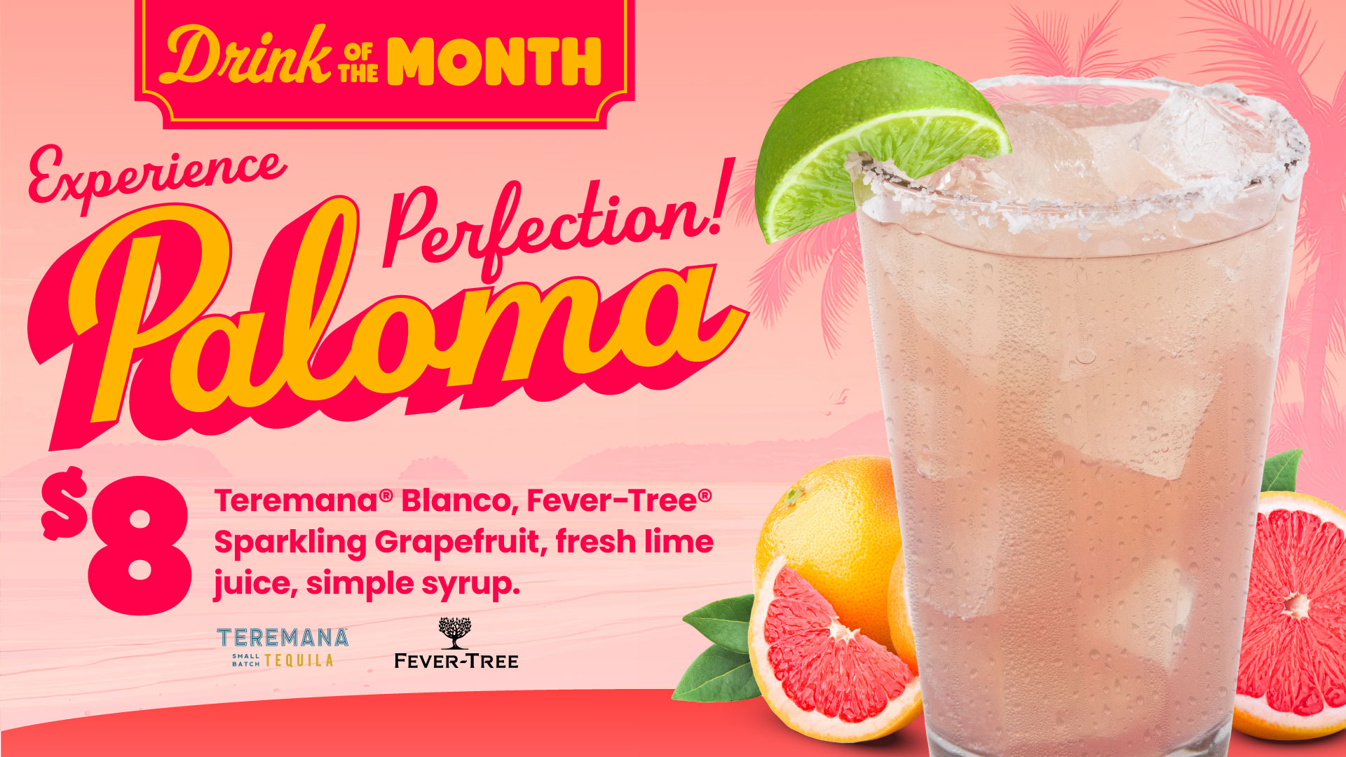 May Drink of the Month at Hooters: Experience Paloma Perfection!