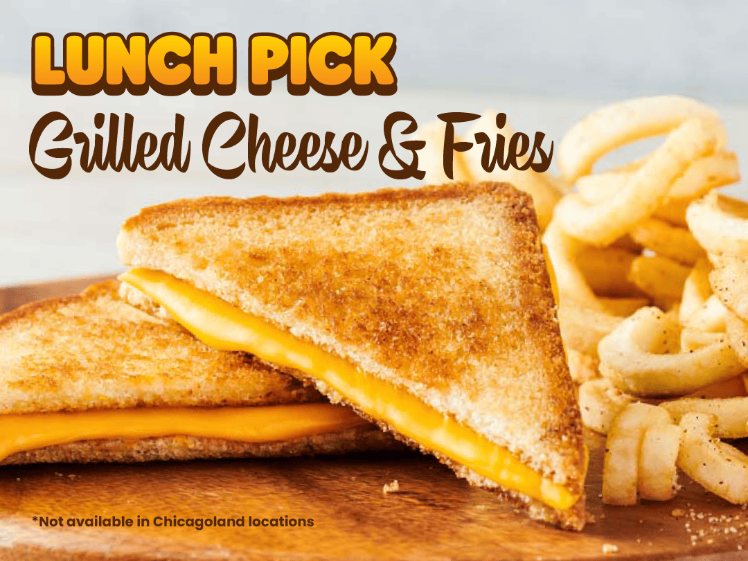 Summer Lunch Pick: Grilled Cheese & Fries