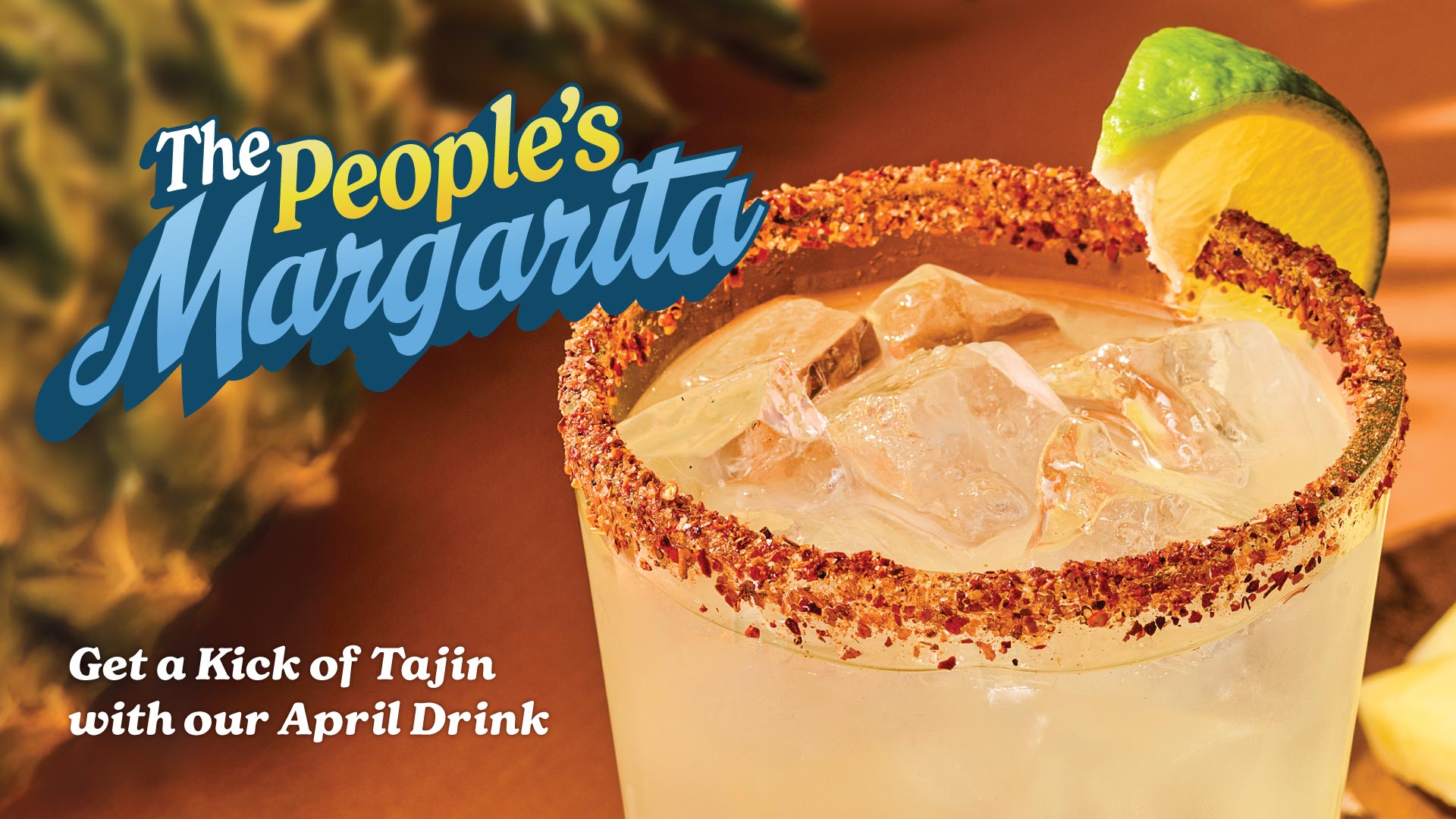 April Drink of the Month | The People's Margarita | Made with Teremana Tequila