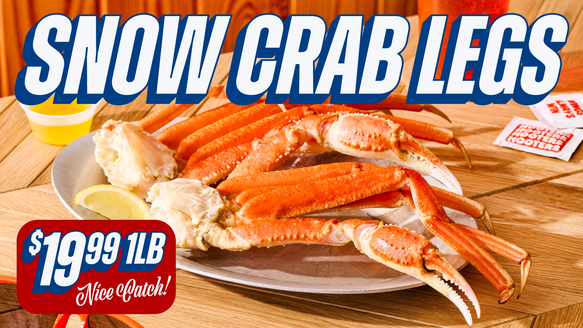 Snow Crab Legs | $19.99/lb | All Summer Long
