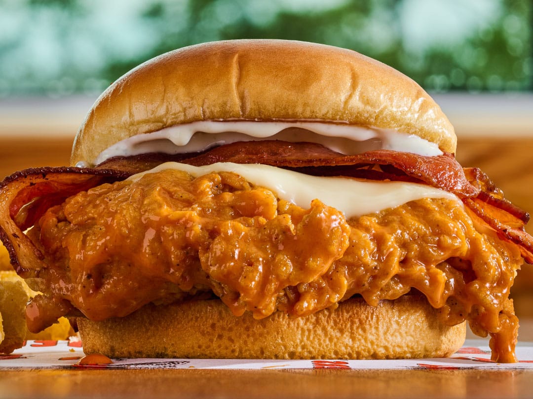 Buffalo Chicken Bacon Ranch Sandwich